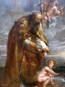 セントオーガスティン 作： Peter Paul Rubens